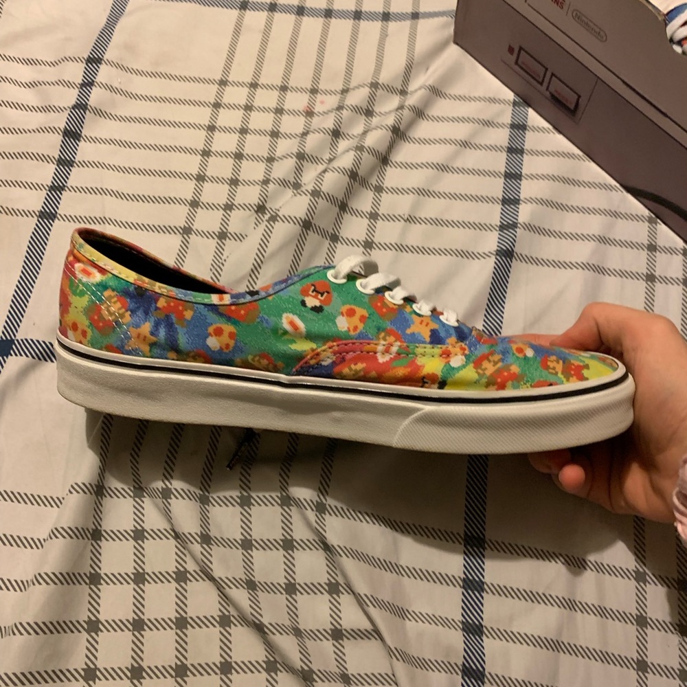 Vans x Nintendo Mario Authentics